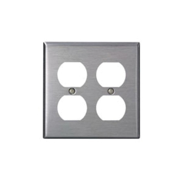 Leviton Wallplates 2G Midway Duplex Sts SSJ82-40